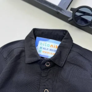 پیراهن استین کوتاه پولو مشکی (Polo) 847
