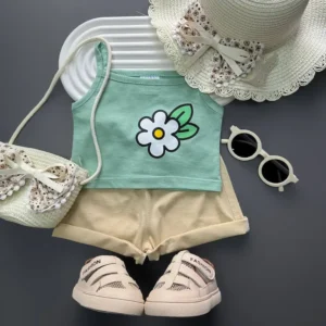 تاپ شورتک دخترانه بابونه 803